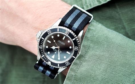 rolex 14060 strap width